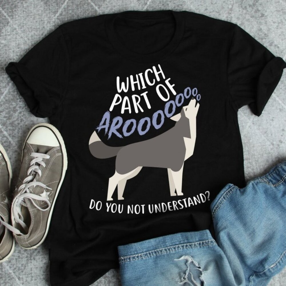 Cute Husky T-shirt, Husky Lover T-shirt